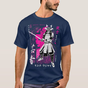 Samurai warrior bushido code Japanse zwaardmannen T-shirt