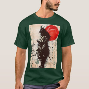 Samurai Warrior Bushido Code Japanse zwemmer T-shirt