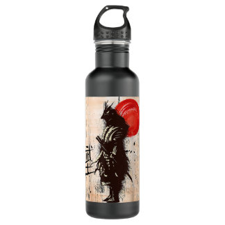  Samurai Warrior Bushido Code Japanse zwemmer Waterfles