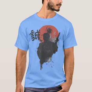 Samurai Warrior Code Bushido Japans Kanji MAKOTO T-shirt