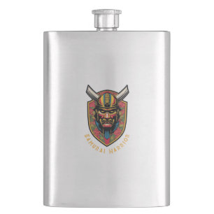 Samurai Warrior Flask Flacon