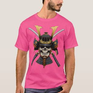 Samurai Warrior Japanse esthetische Edgy Streetwea T-shirt