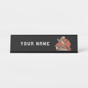 Samurai Warrior  Japanse kunst Bureau Naambordje