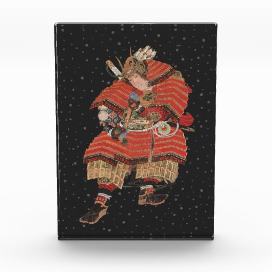 Samurai Warrior  Japanse kunst Fotoblokken (Voorkant)
