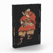 Samurai Warrior  Japanse kunst Fotoblokken (Links)