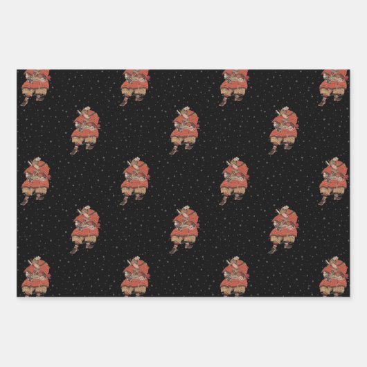 Samurai Warrior  Japanse kunst Inpakpapier Vel (Voorkant)