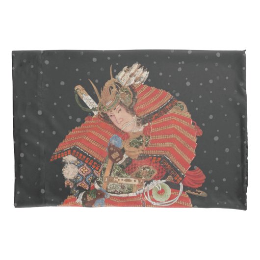 Samurai Warrior Japanse kunst Kussensloop (Voorkant)