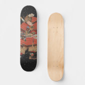 Samurai Warrior  Japanse kunst Skateboard (Voorkant)