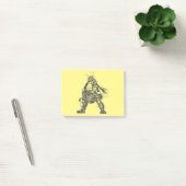Samurai Warrior met Rapid Fire Pistool Post-it® Notes (Kantoor)