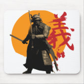 Samurai Warrior Mousepad Muismat (Voorkant)