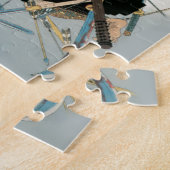 Samurai Warrior Oriental Art 3 Legpuzzel (Zijkant)