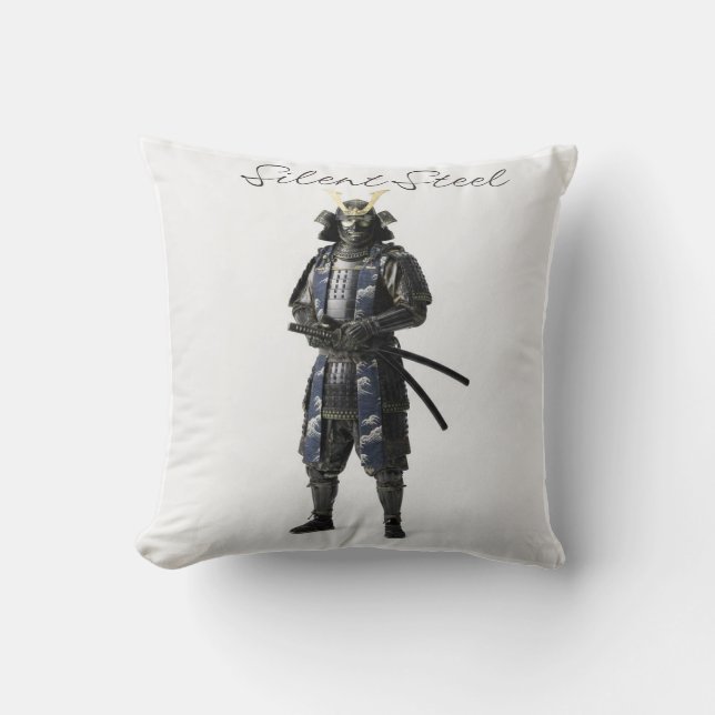 Samurai warrior pillow kussen (Voorkant)