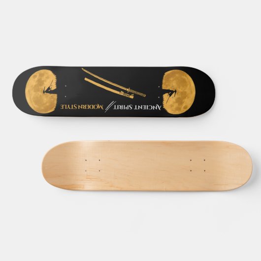 Samurai warrior Skateboard (Horz)