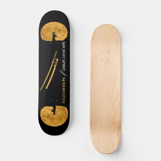 Samurai warrior Skateboard (Recto)