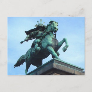 Samurai Warrior Statue - briefkaart