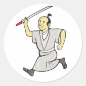 Samurai Warrior Stickers (Voorkant)