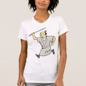 Samurai Warrior Vrouwen T-shirt (Voorkant)