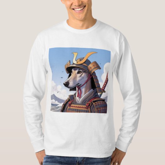 Samurai Whippet T-shirt (Voorkant)
