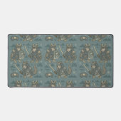 Samurai Wolf met Handheld Console Bureaumat (Voorkant)