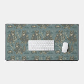 Samurai Wolf with Handheld Console  Bureaumat (Keyboard & Muis)