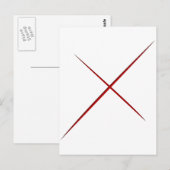 Samurai X (Rurouni Kenshin) Briefkaart (Voorkant / Achterkant)