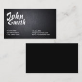 Samurai Zen Black Consultant Visitekaartje (Voorkant / Achterkant)