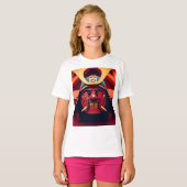 Samuraimasker T-shirt (Voorkant volledig)