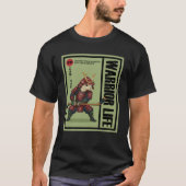 Samurainimals Alpaca Weapon T-shirt (Voorkant)