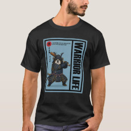 Samurainimals Bulldog Wapen T-shirt