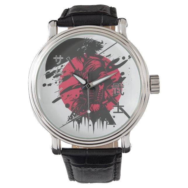 Samuri Style Horloge (Voorkant)