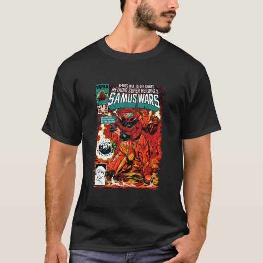 Samus Wars Essential T-shirt (Voorkant)