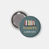 S'AMUSER ! Magnet - Bibliothèque - Personnalisé - (Recto/Verso)