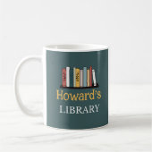 S'AMUSER ! Mug - Bibliothèque - Personnalisée - Aj (Gauche)