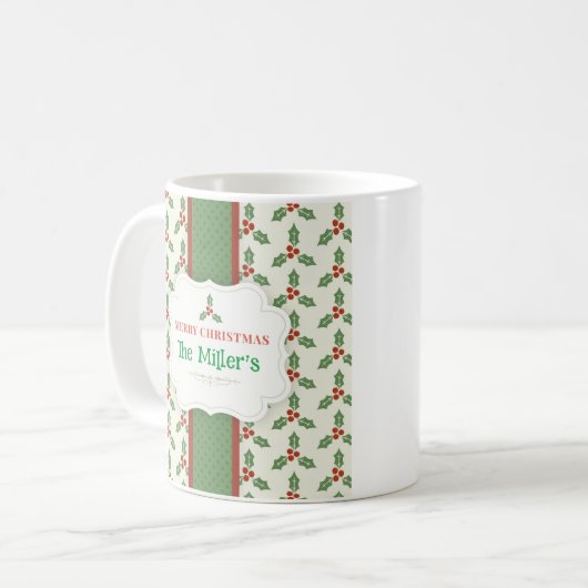 S'AMUSER ! Mug de Noël - Personnalisé -Ajouter un  (Devant gauche)