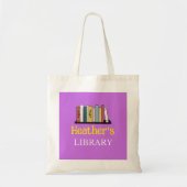 S'AMUSER ! Sac fourre-tout - Bibliothèque - Person (Devant)