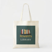 S'AMUSER ! Sac fourre-tout - Bibliothèque - Person (Devant)