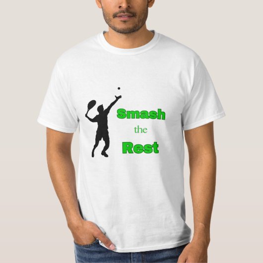 S'AMUSER ! Smash the Rest - T-shirt de tennis (Devant)