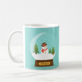 S'AMUSER ! Snowman Mug - Personnalisé -Ajouter un  (Gauche)