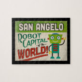 San Angelo Texas Robot - Funny  Legpuzzel (Horizontaal)