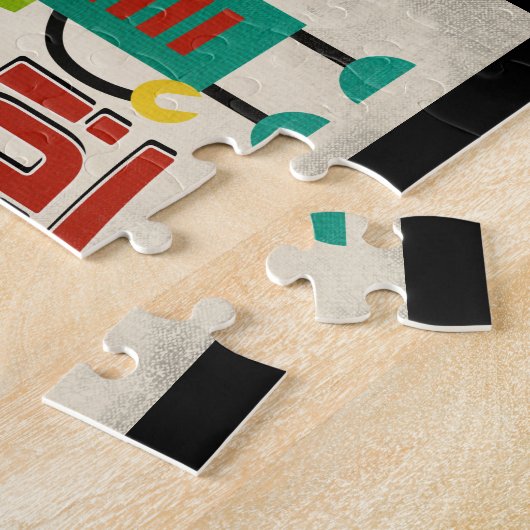 San Angelo Texas Robot - Funny  Legpuzzel (Zijkant)