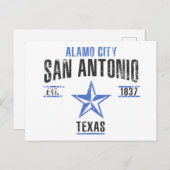 San Antonio Briefkaart (Voorkant / Achterkant)