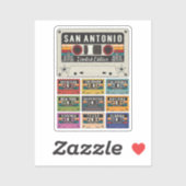  San Antonio City reizen Sticker (Vel)