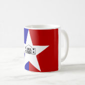 San Antonio Flag Koffiemok (Voorkant rechts)