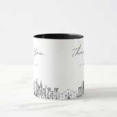 San Antonio Mariage Simple Custom Coffee Mug (Centre)
