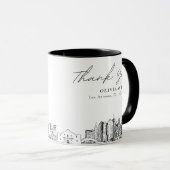 San Antonio Mariage Simple Custom Coffee Mug (Devant droit)