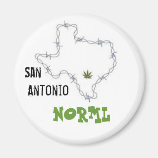 San Antonio NORML Swag Magneet