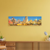 San Antonio Panoramic Skyline Uitzicht Canvas Afdruk (Insitu (Woonkamer))