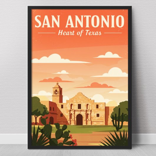  San Antonio Poster