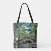 San Antonio River Walk Canvas tas (Achterkant)