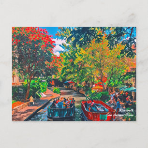 San Antonio Riverwalk Briefkaart